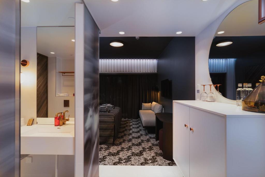 Posezení v ubytování Design Hotel Levi