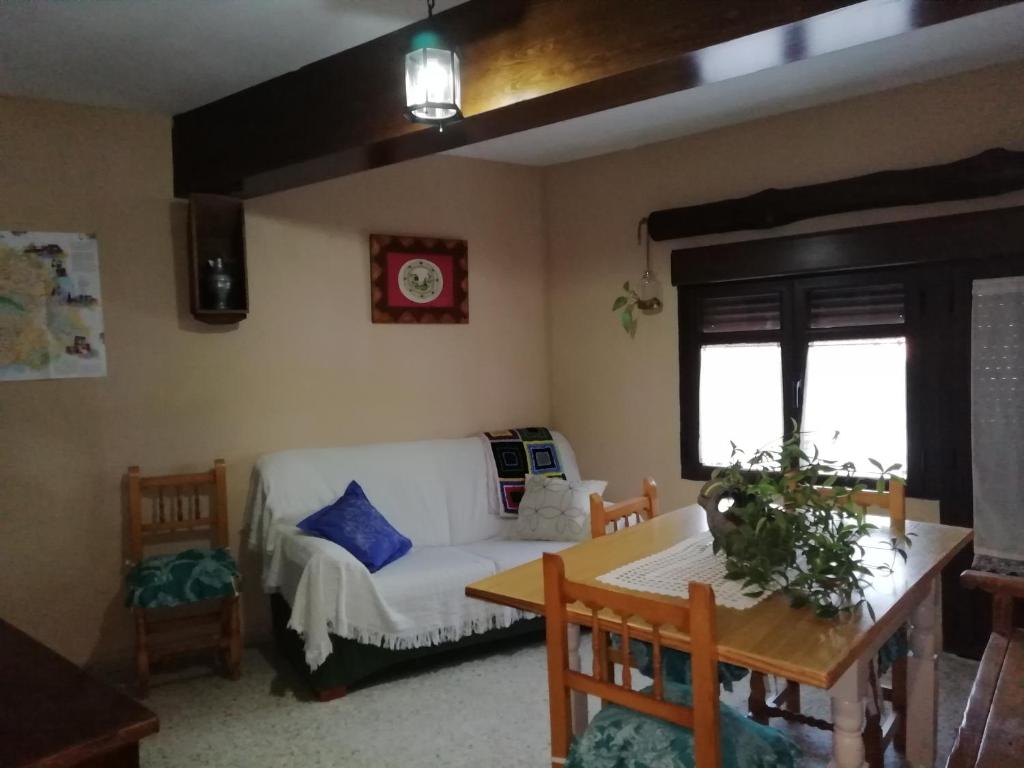 Posezení v ubytování Casa Rural Abuela Maxi