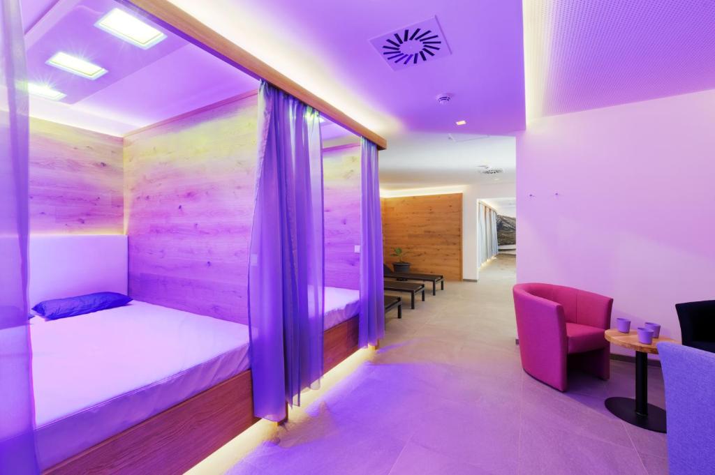 Postel nebo postele na pokoji v ubytování Venediger Lodge