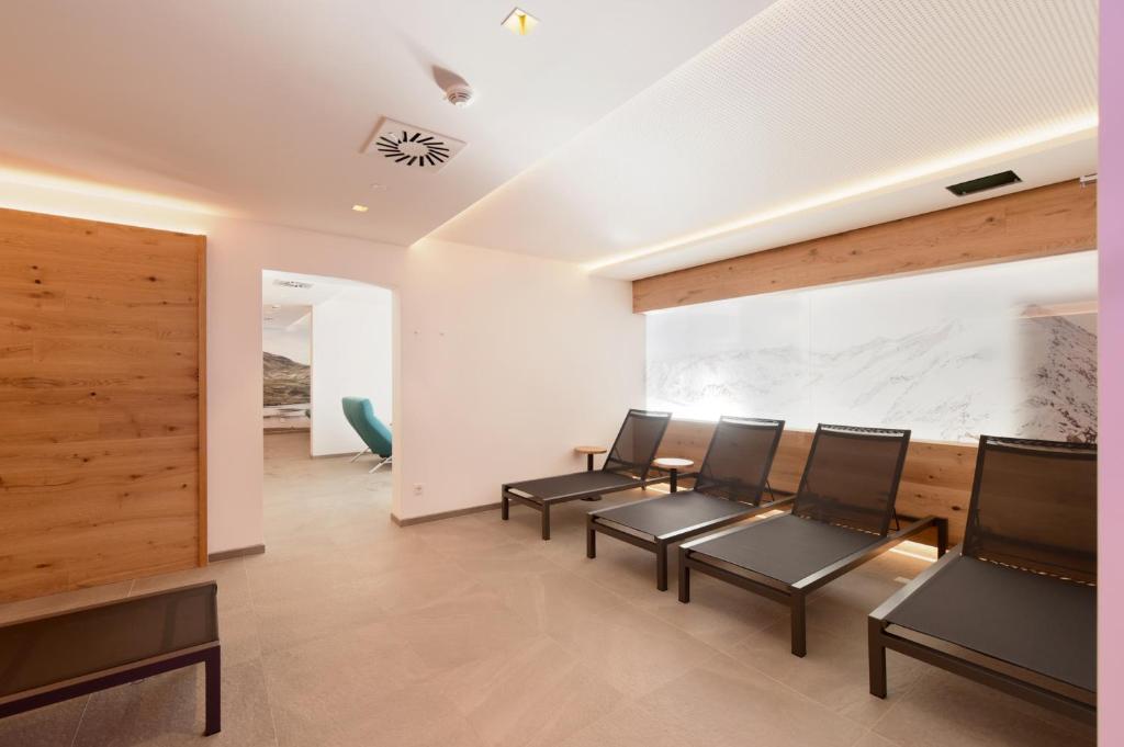 Posezení v ubytování Venediger Lodge