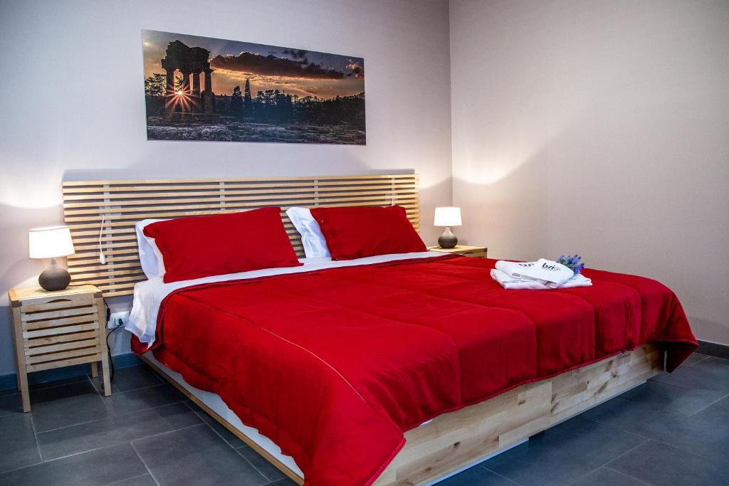 Posteľ alebo postele v izbe v ubytovaní Brio Bed & Breakfast