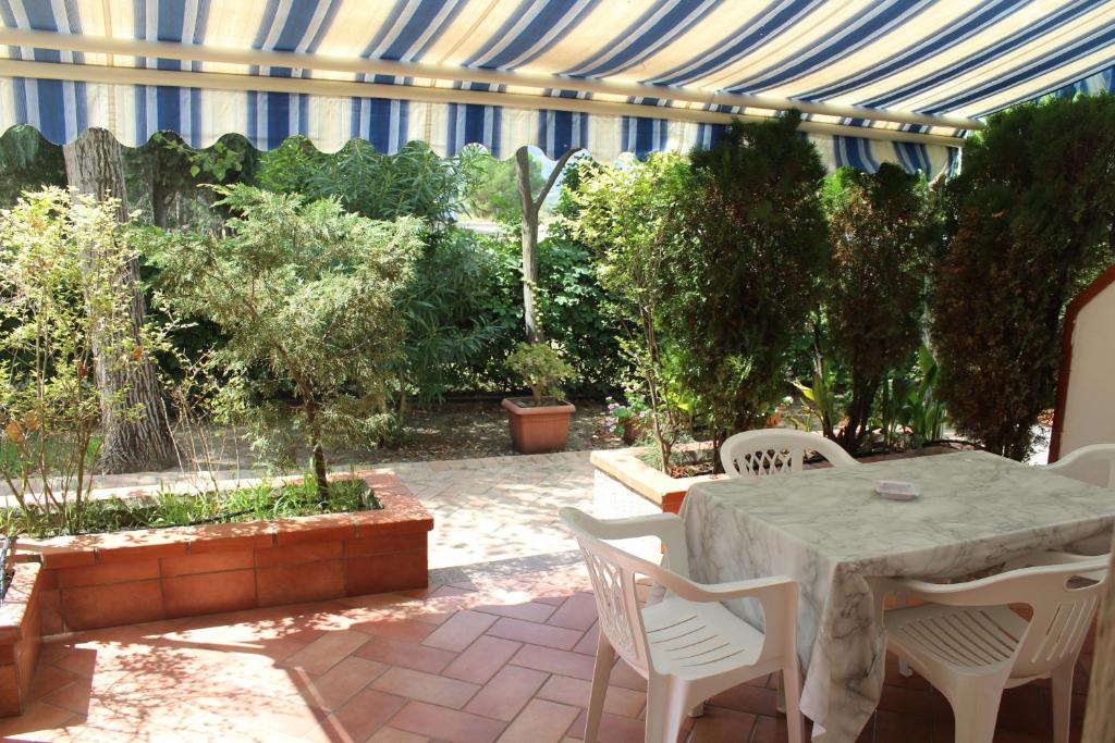 Zahrada ubytování Camping Calabrisella