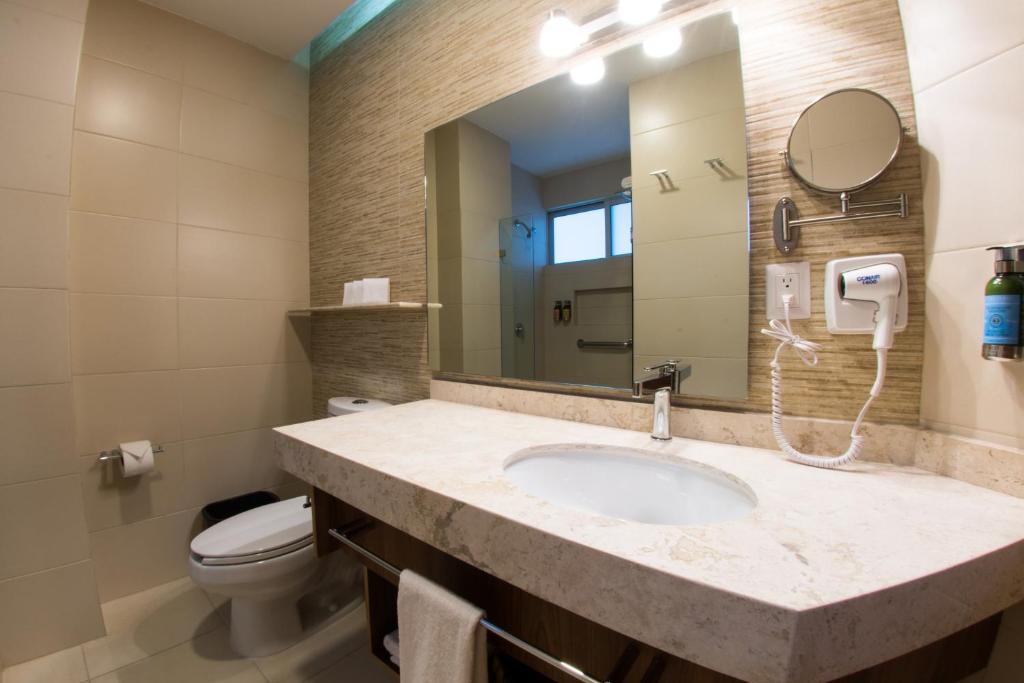 Koupelna v ubytování Hotel Clipperton