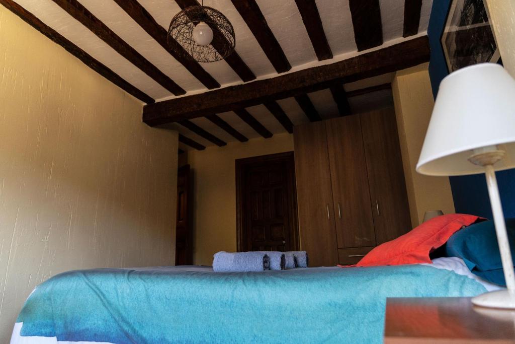 Postel nebo postele na pokoji v ubytování Apartamento La Hoz
