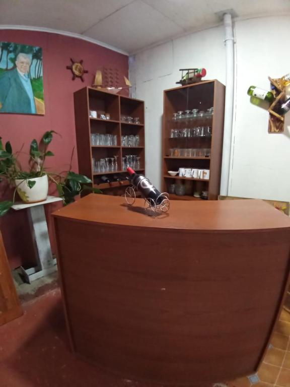 Knihovna v penzionu