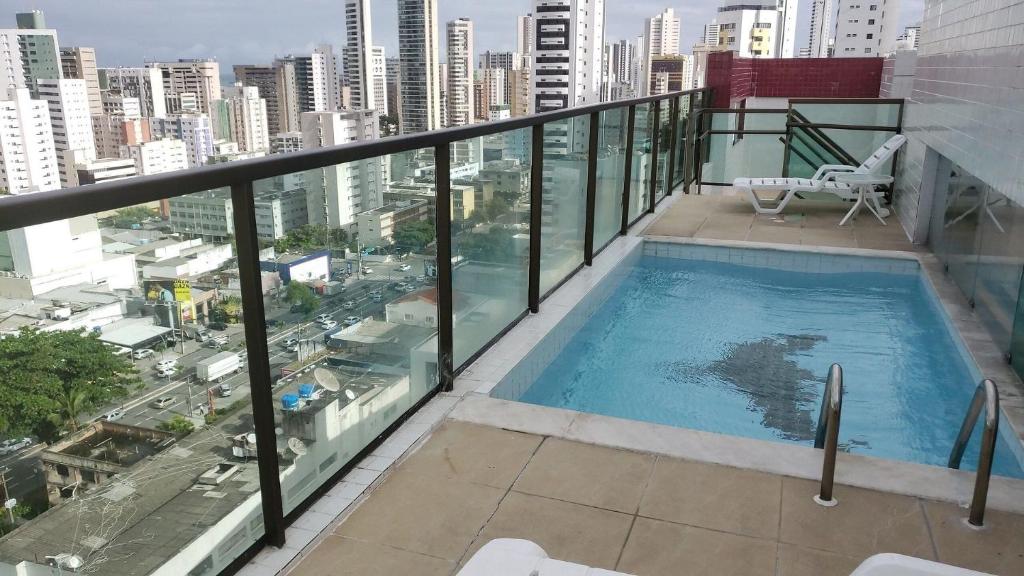  Flat no coração de Boa Viagem