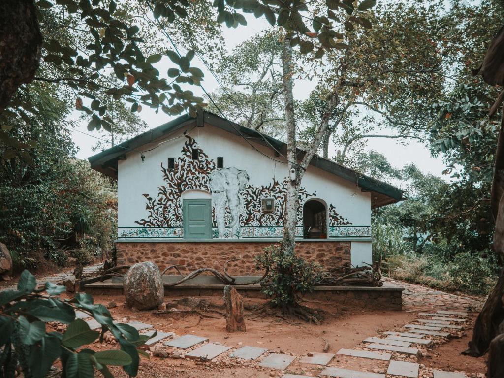Zahrada ubytování Arawe Retreat