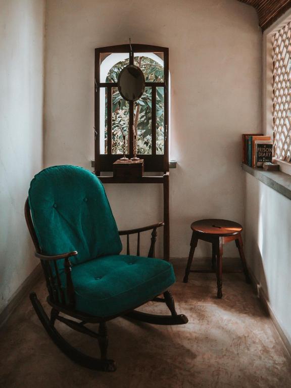 Posezení v ubytování Arawe Retreat