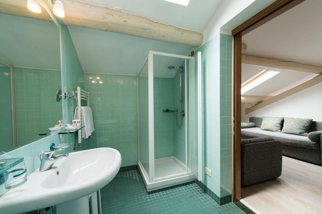 Koupelna v ubytování Hotel Villa Mabapa