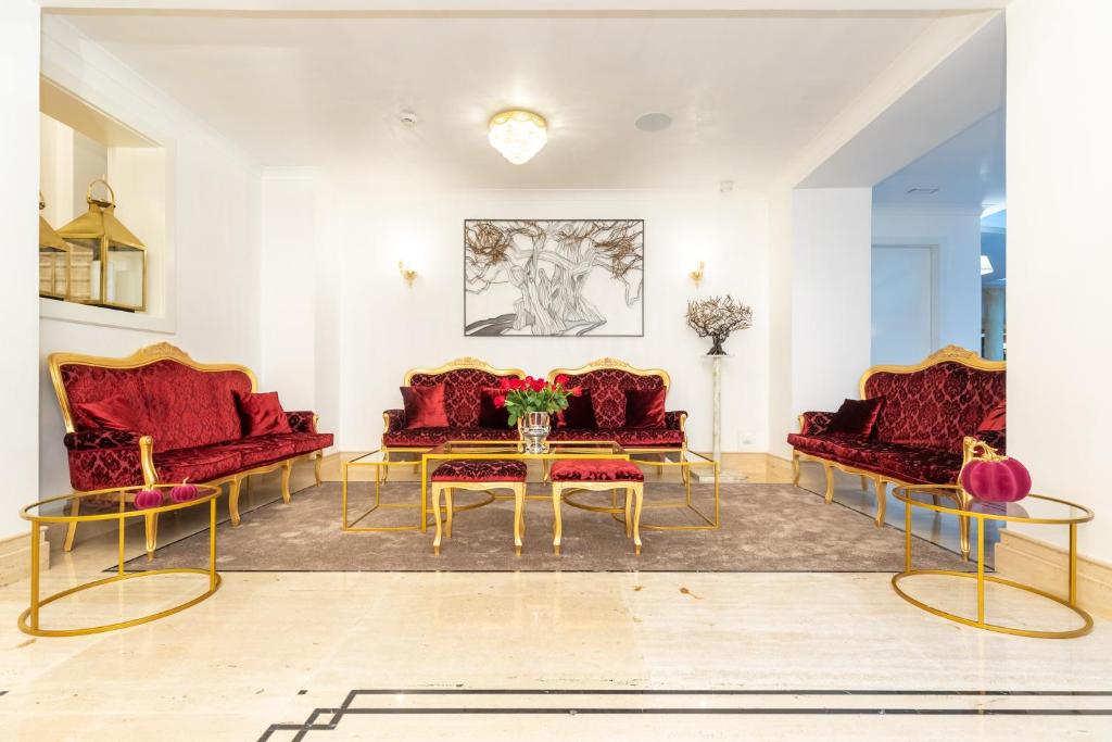 Posezení v ubytování Hotel Le Premier