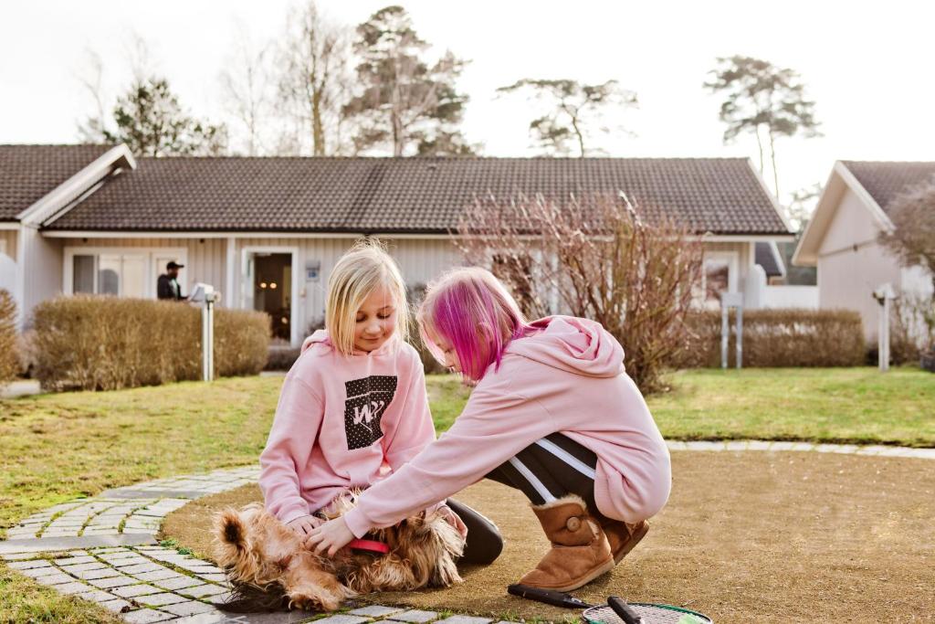 Děti v ubytování Åhus Resort