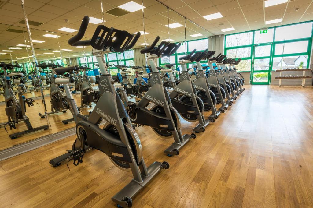 Fitness centrum a/nebo fitness zařízení v ubytování Castle Oaks House Hotel