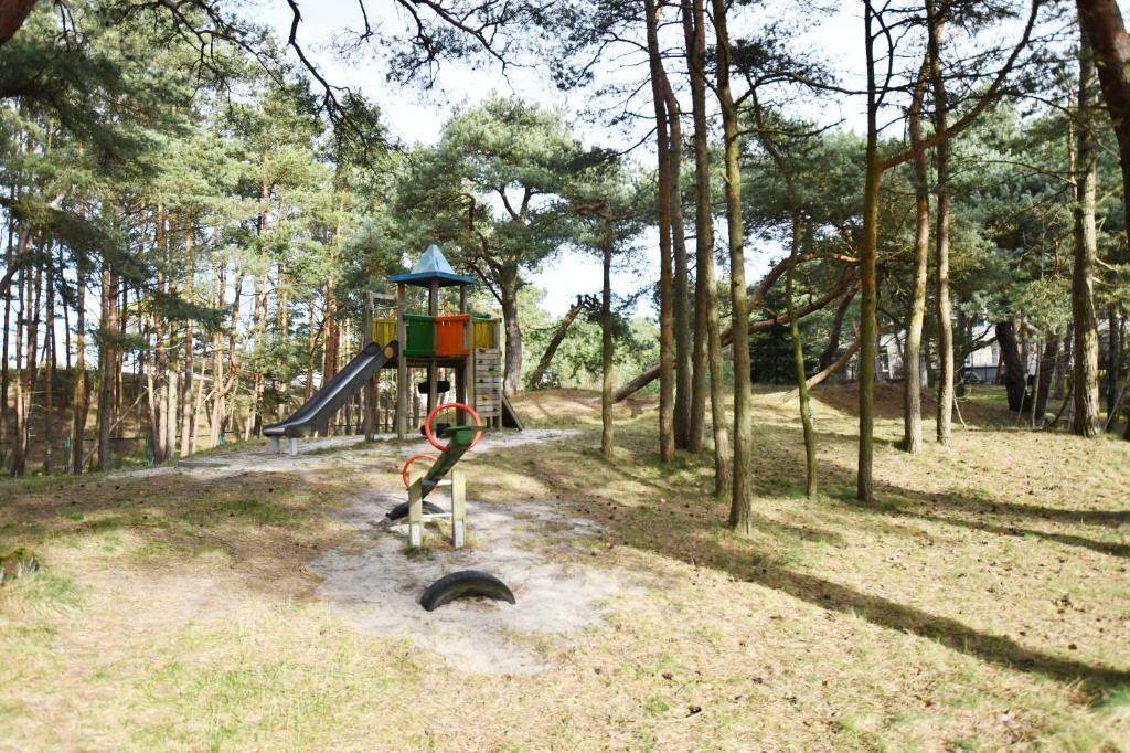 Zahrada ubytování Geovita Dźwirzyno