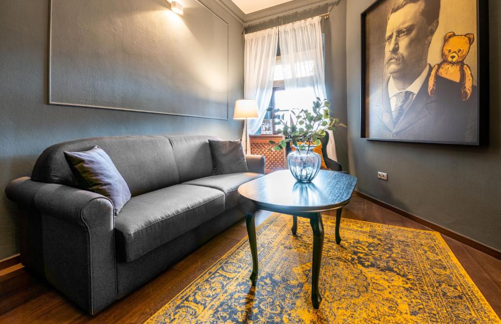Posezení v ubytování Chateau Appony