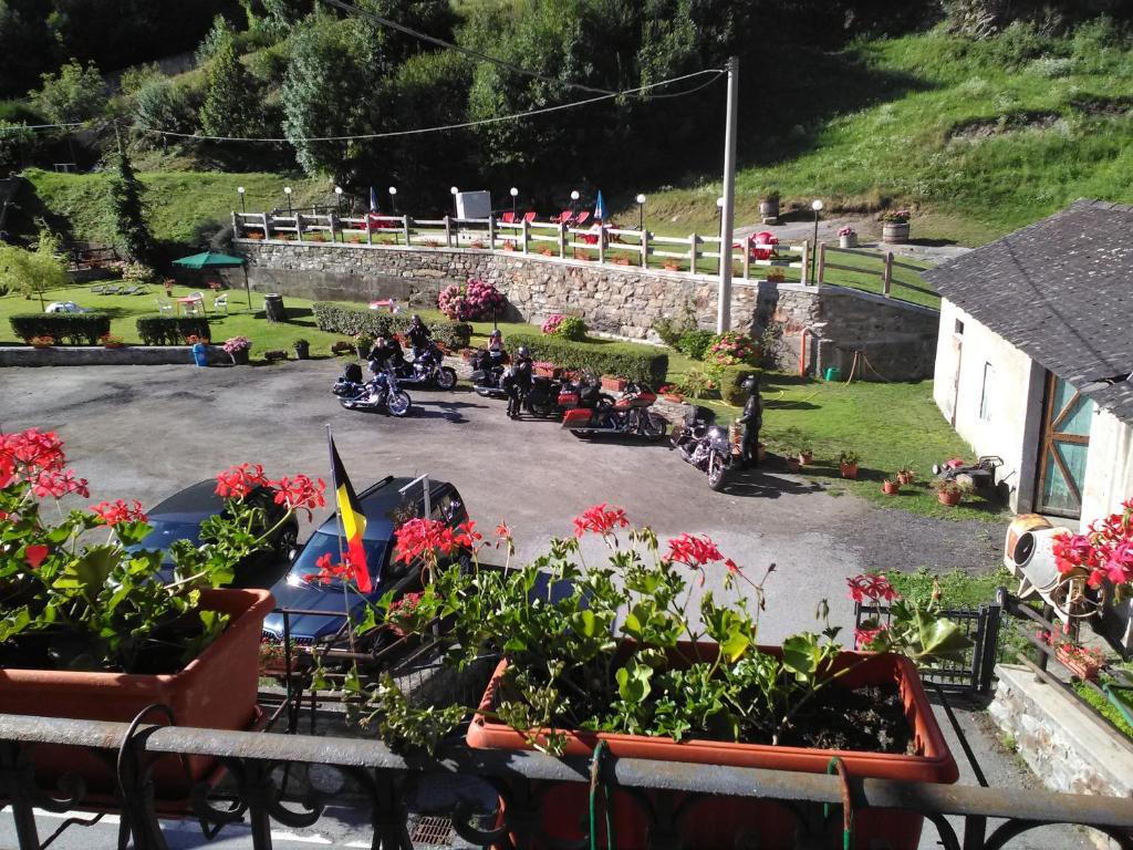 Zahrada ubytování Hotel Col Du Mont