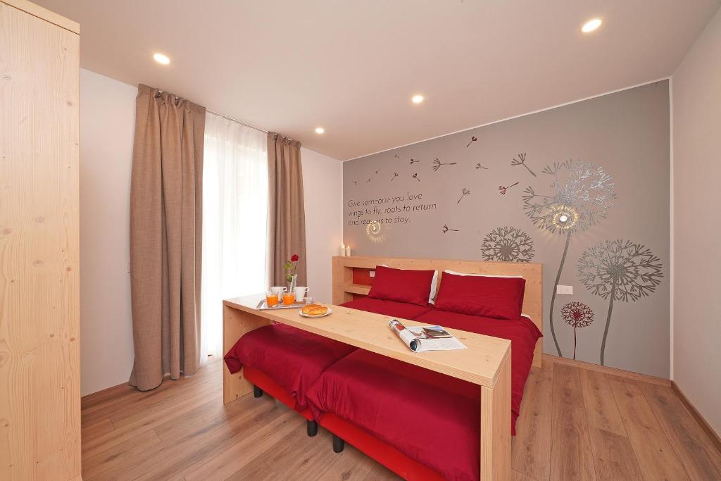 Postel nebo postele na pokoji v ubytování Agriturismo Hegemone