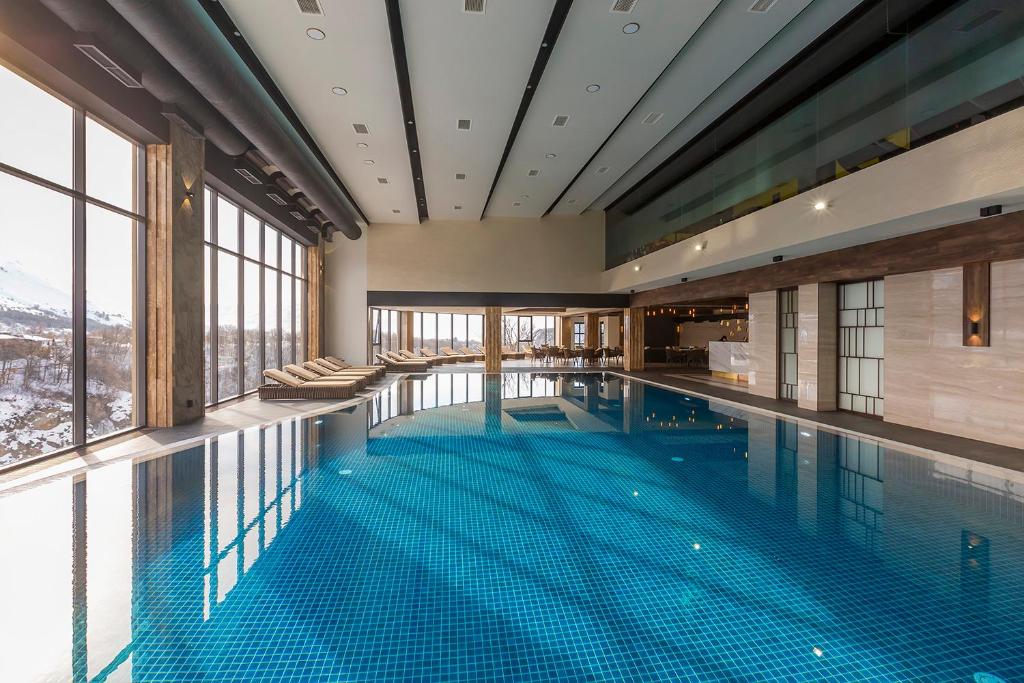 Bazén v ubytování Jermuk Hotel and SPA nebo v jeho okolí