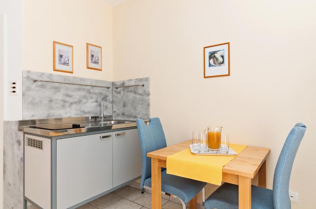 Kuchyň nebo kuchyňský kout v ubytování Villa Lavanda