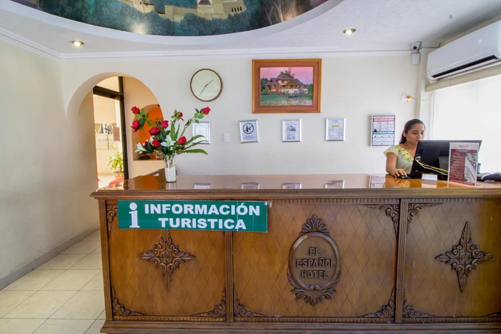 Vstupní hala nebo recepce v ubytování Hotel El Español Centro Historico
