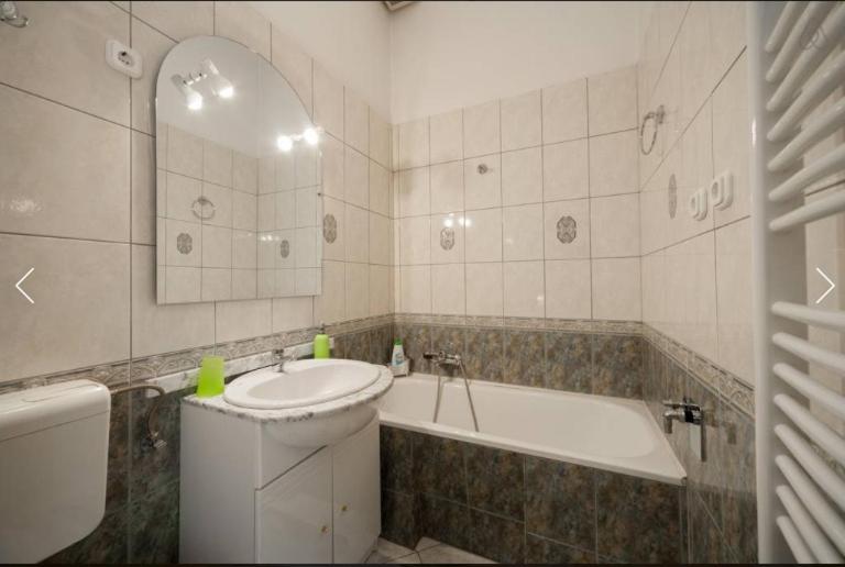 Kúpeľňa v ubytovaní Spirit Nádor Ter Apartment