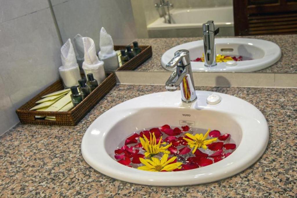 Koupelna v ubytování Acacia Hotel Bagan