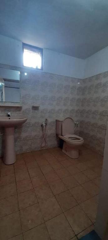 Koupelna v ubytování Olivia HomeStay