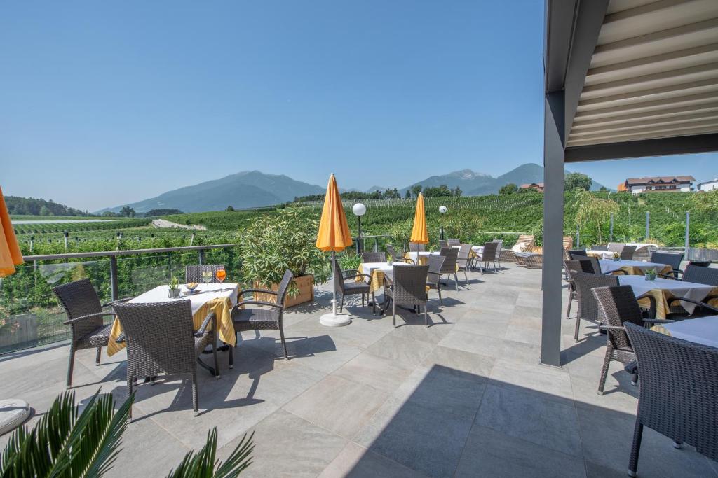 Widok na góry z tego hotelu