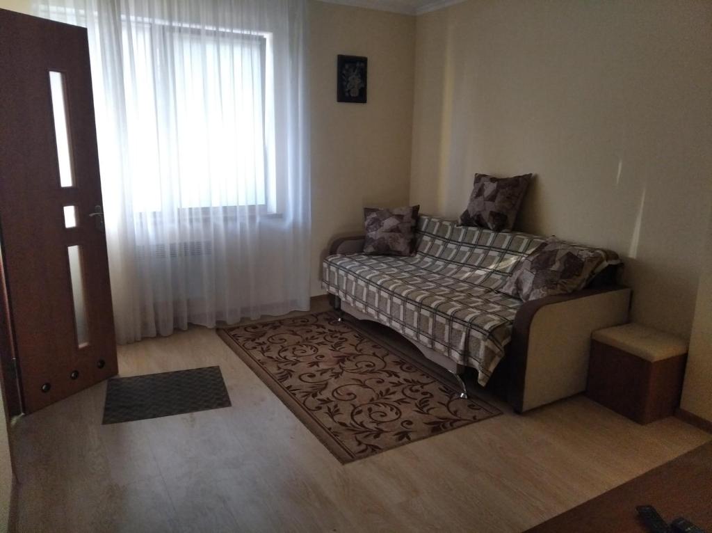 Postel nebo postele na pokoji v ubytování Згадка