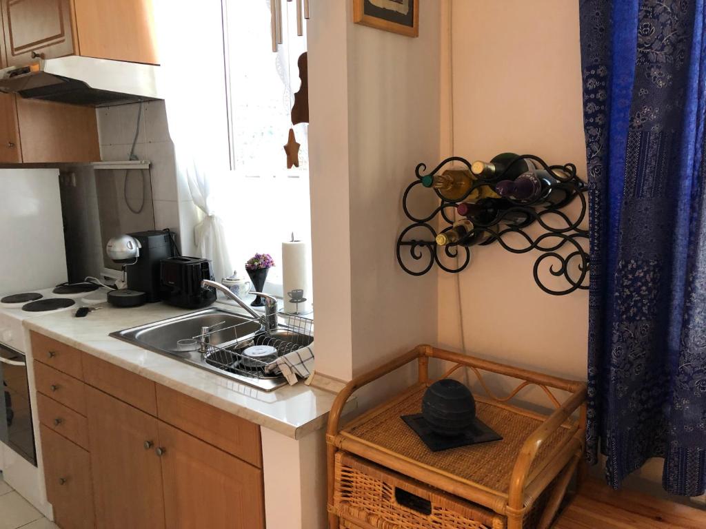 Kuchyňa alebo kuchynka v ubytovaní Centrum 2 Apartmanok