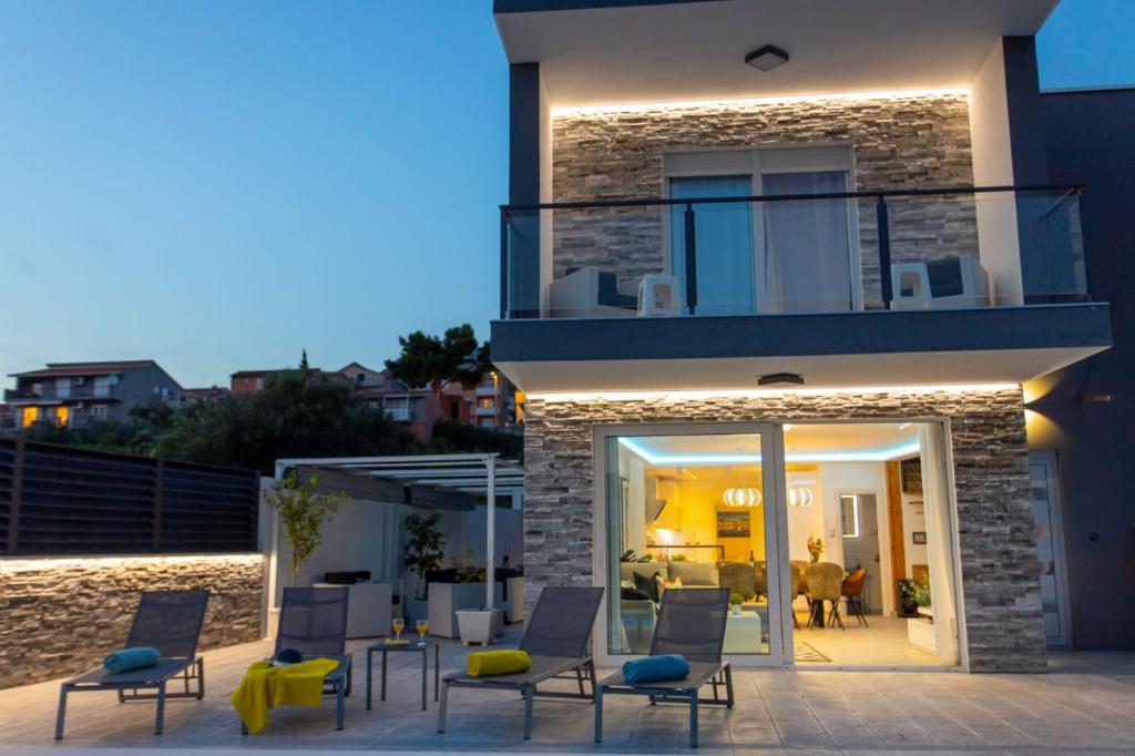 Posezení v ubytování Villa DVORI