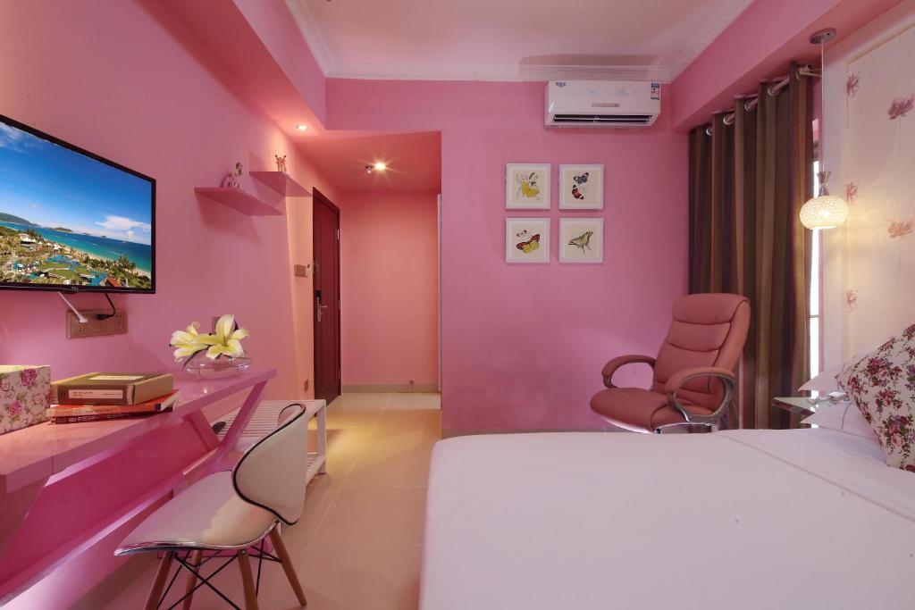 TV a/nebo společenská místnost v ubytování Care Hotel Coast Collection