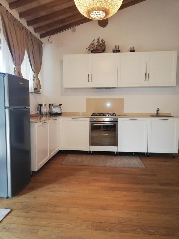 Kuchyň nebo kuchyňský kout v ubytování Agriturismo Podere Prataccio