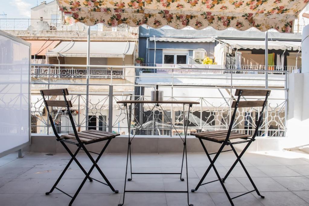 Balkón alebo terasa v ubytovaní Freesia #colony_Urban_apartment