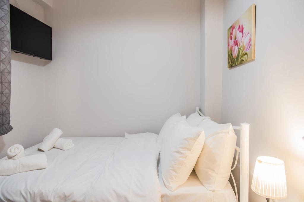 Posteľ alebo postele v izbe v ubytovaní Freesia #colony_Urban_apartment