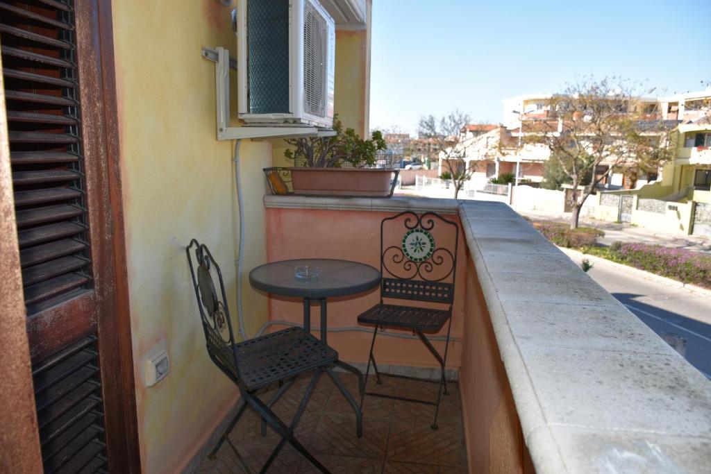 Balkón nebo terasa v ubytování B&B Il Girasole