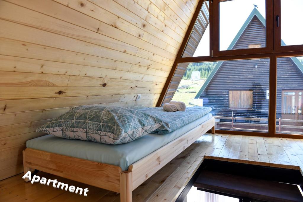 Postel nebo postele na pokoji v ubytování Lazar&Mila Apartments