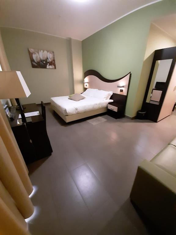 Posteľ alebo postele v izbe v ubytovaní Life Sport Hotel