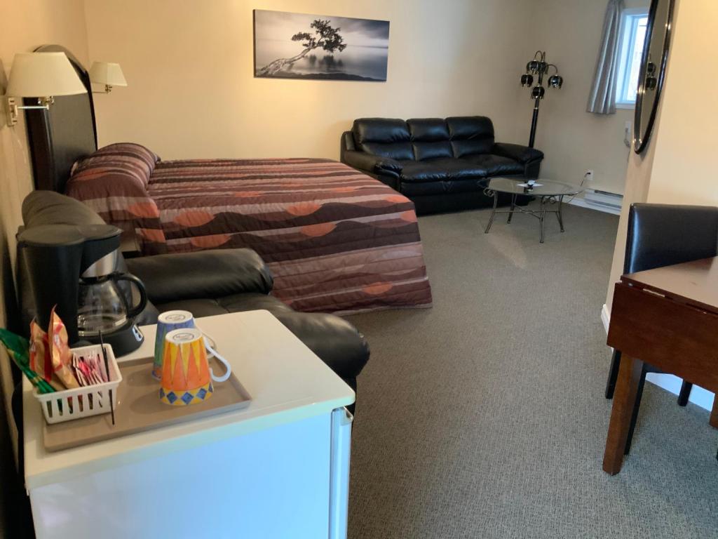 Posezení v ubytování Monte Carlo Motel