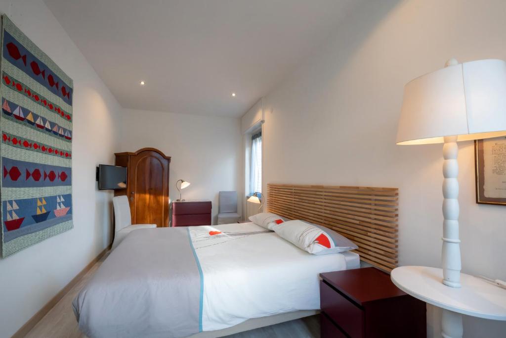 Posteľ alebo postele v izbe v ubytovaní B&B and Sail