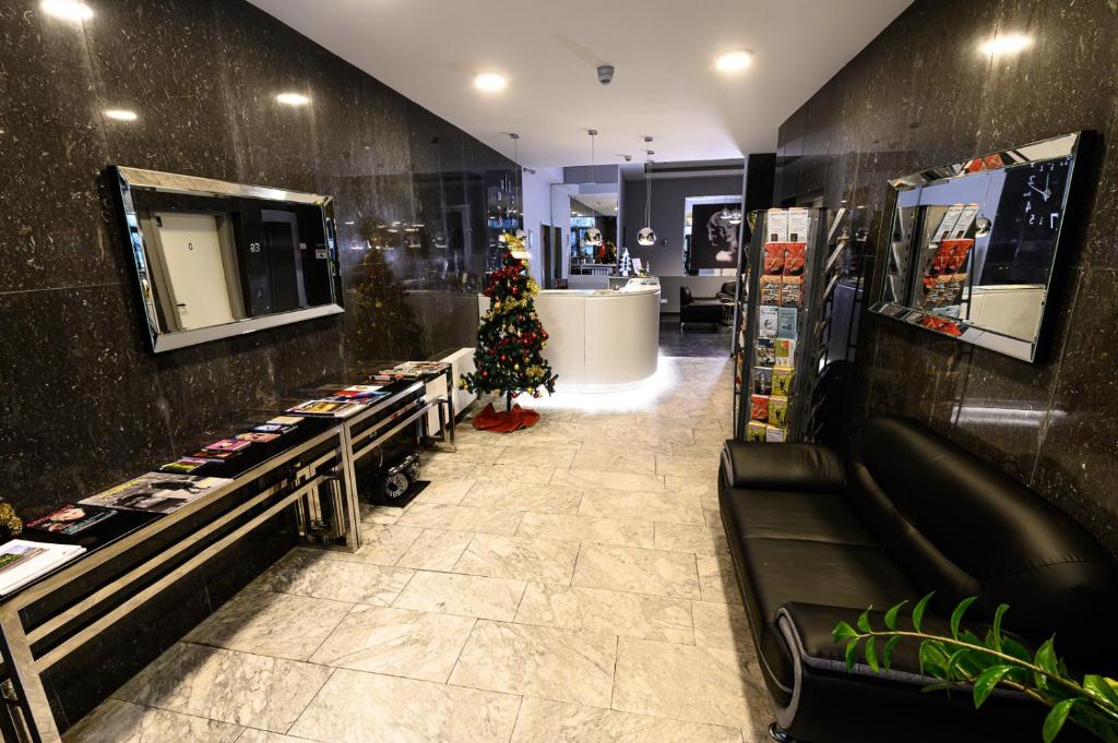 Posezení v ubytování Hotel Luna