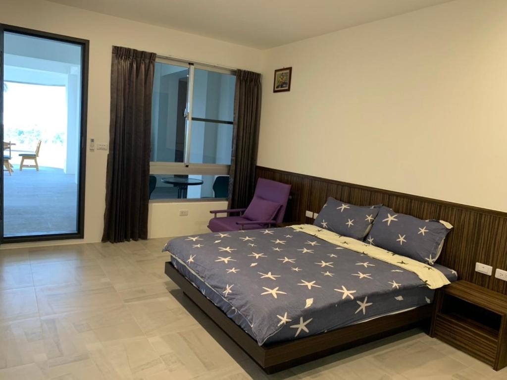 Postel nebo postele na pokoji v ubytování White Hunter B&B