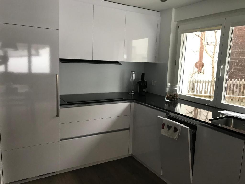 Köök või kööginurk majutusasutuses Emelie Zermatt 4****