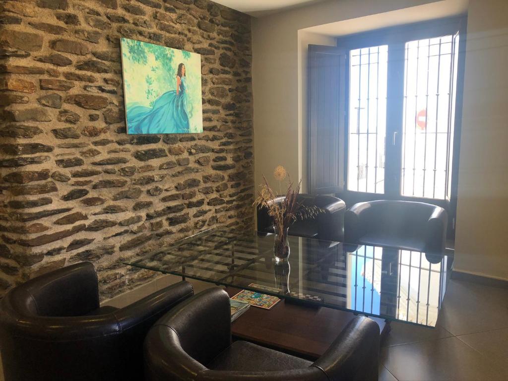 Posezení v ubytování Hotel Rural Real de Poqueira