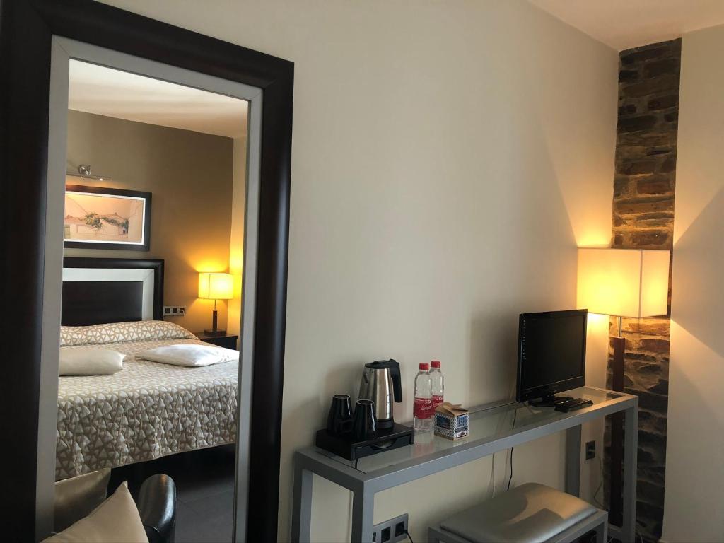 Postel nebo postele na pokoji v ubytování Hotel Rural Real de Poqueira