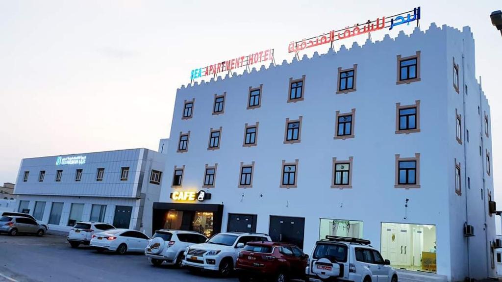 Hoone, kus korterhotell asub