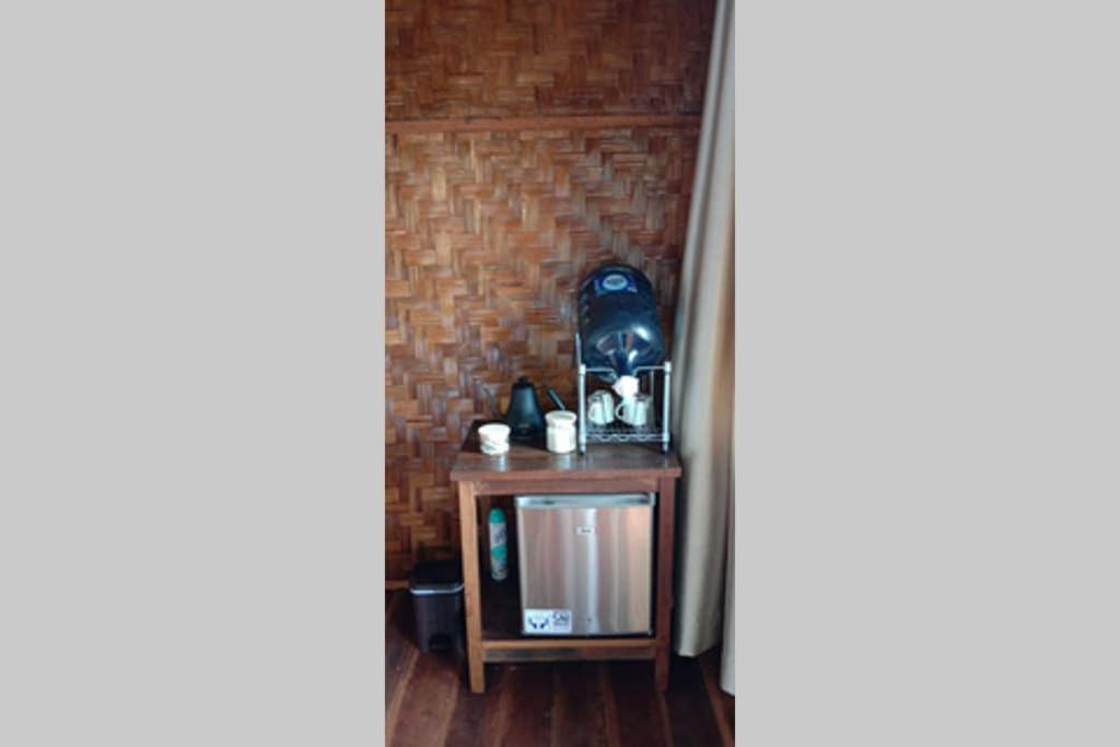 Kuchyň nebo kuchyňský kout v ubytování SeaGate Bungalows
