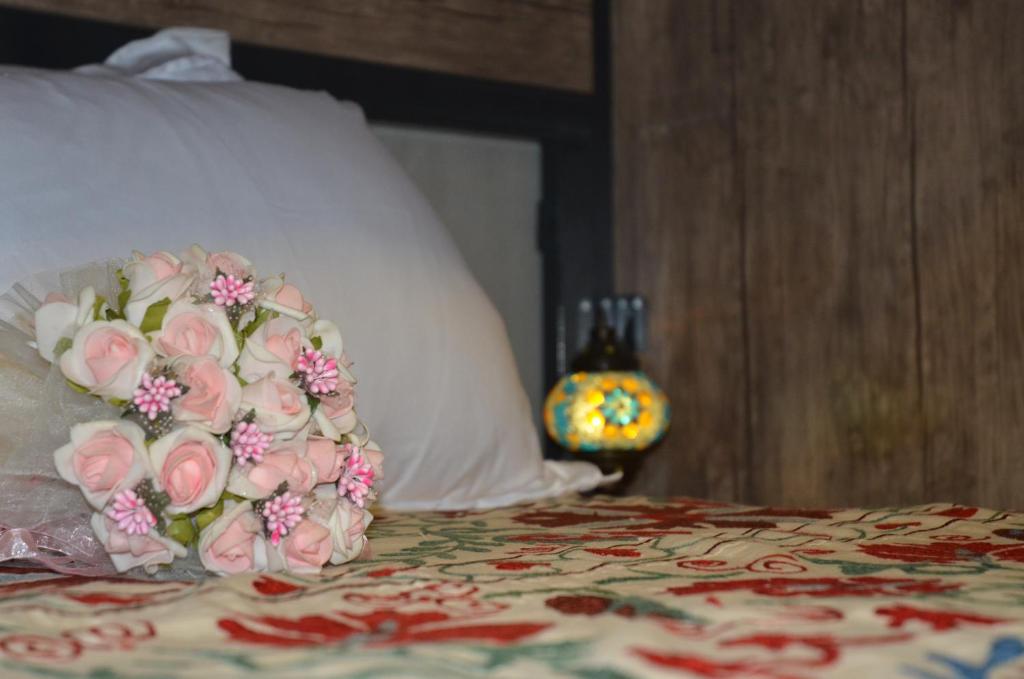 Giường trong phòng chung tại Ephesus Hostel