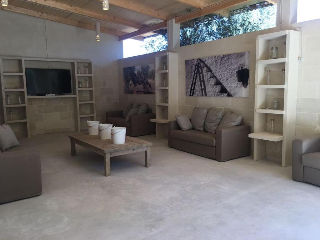 A seating area at Tenuta Sidore
