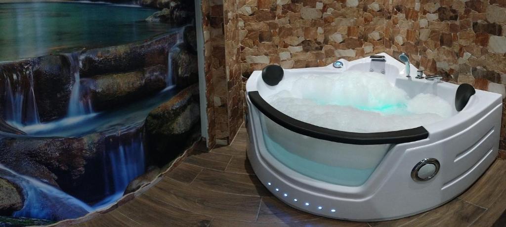 Fotografia z galérie ubytovania Jacuzzi Lazur Apartment v Krakove