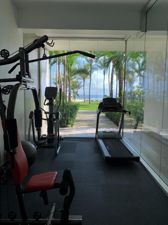 Fitness centrum a/nebo fitness zařízení v ubytování SeaWinds D-36 Cabarete